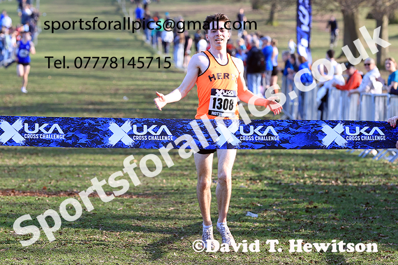 Senior mens 2025 UK CAU Inter Counties Cross Country Champs., Wollaton Park, Nottingham. Photo: David T. Hewitson/Sports for All Pics